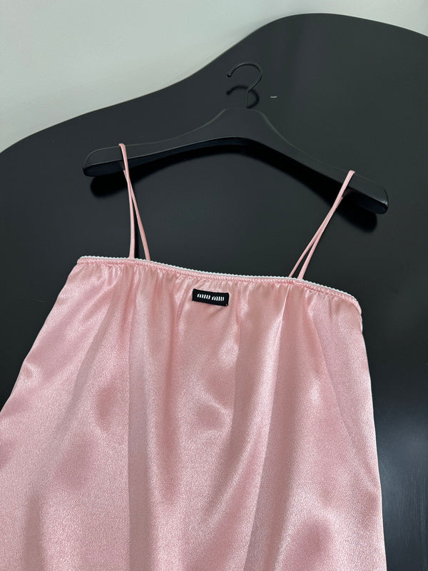 SATIN STRAP CAMI TOP