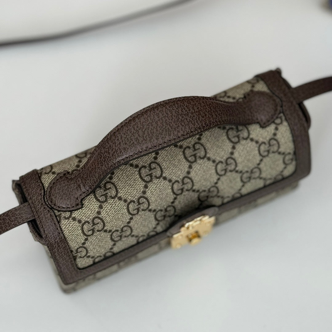 VINTAGE CANVAS TOP-HANDLE CROSSBODY BAG