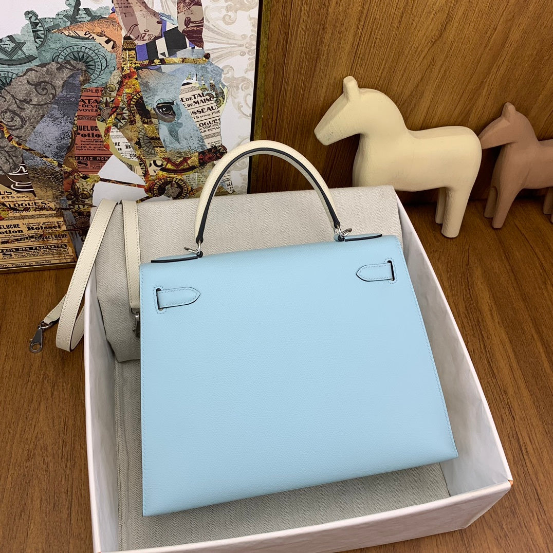 BABY BLUE HANDBAG