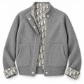PATTERNED ZIP JACKET