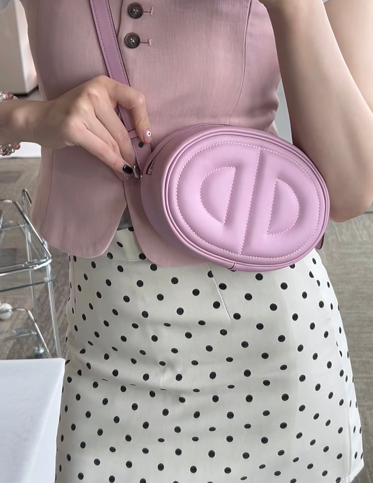 PASTEL ROUND BAG