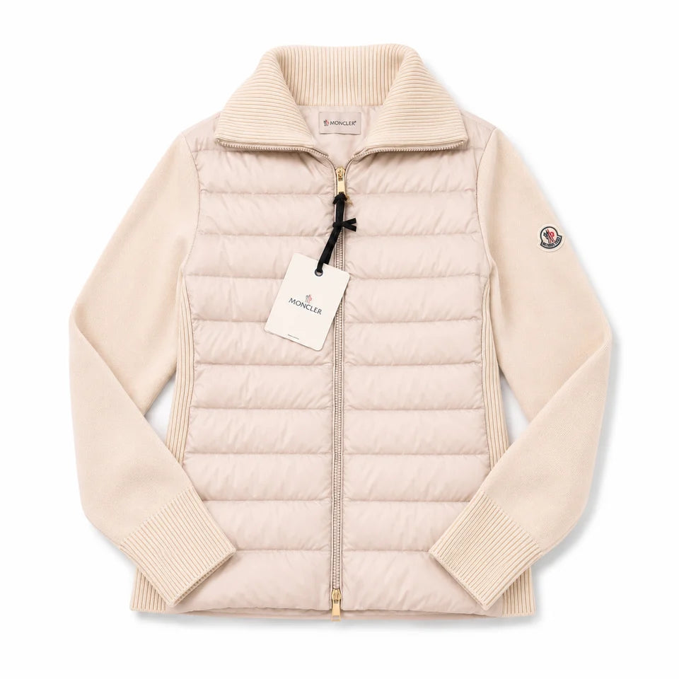 QUILTED KNIT JACKET