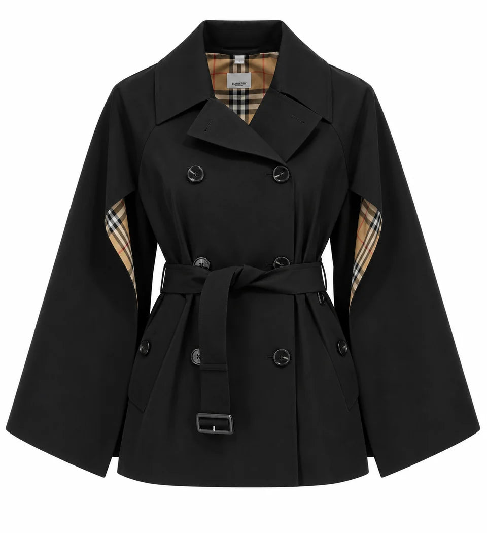 BELTED DOUBLE-BREASTED TRENCH