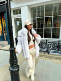 PLUSH FUR COAT