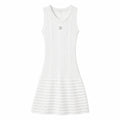 RIBBED KNIT DRESS