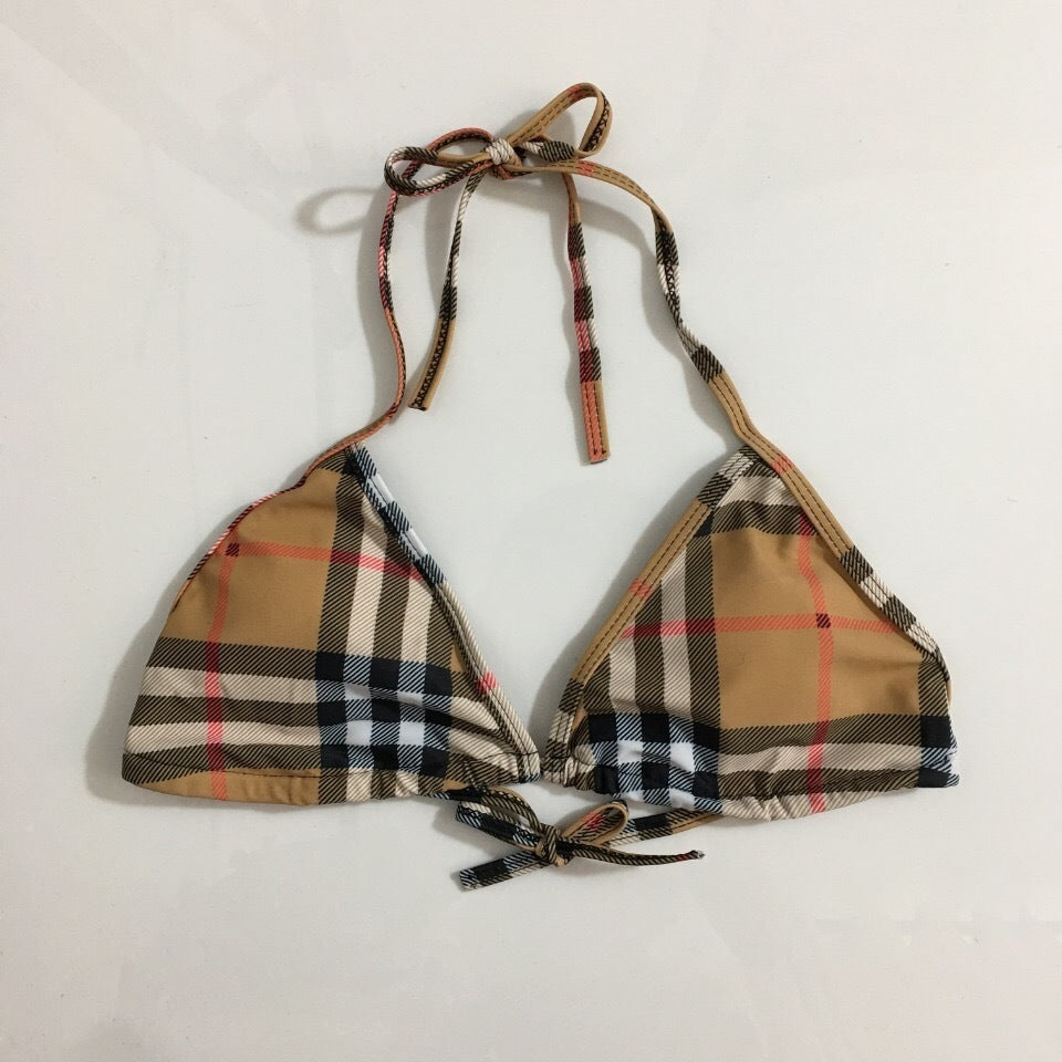 CLASSIC CHECK STRING BIKINI SET