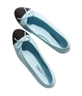 TWO-TONE BALLET FLATS