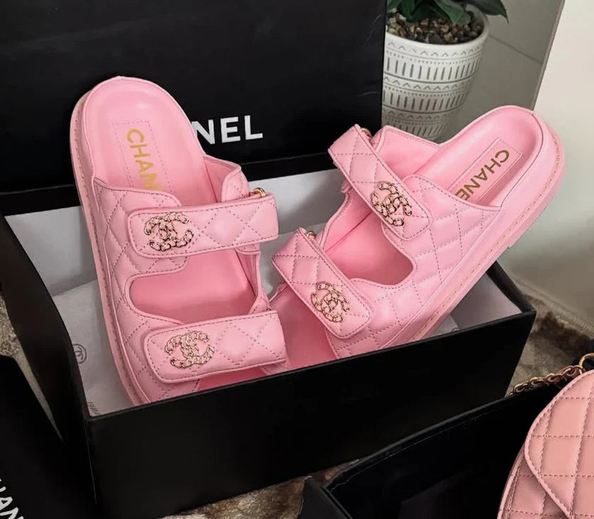 BLUSH PINK SANDALS