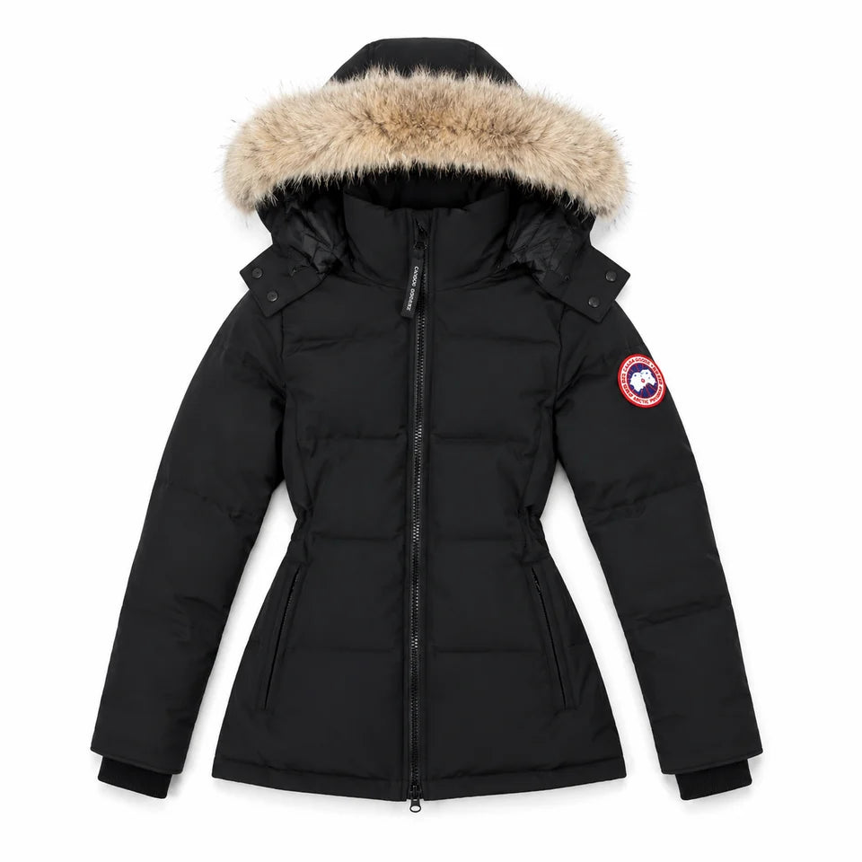 FUR-LINED PUFFER JACKET
