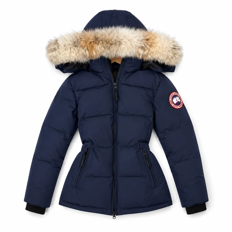 FUR HOODED PUFFER