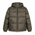 MONOGRAM HOODED PUFFER