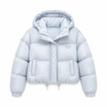 CROPPED HOODED PUFFER