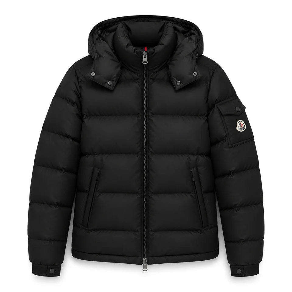 HOODED PUFFER JACKET