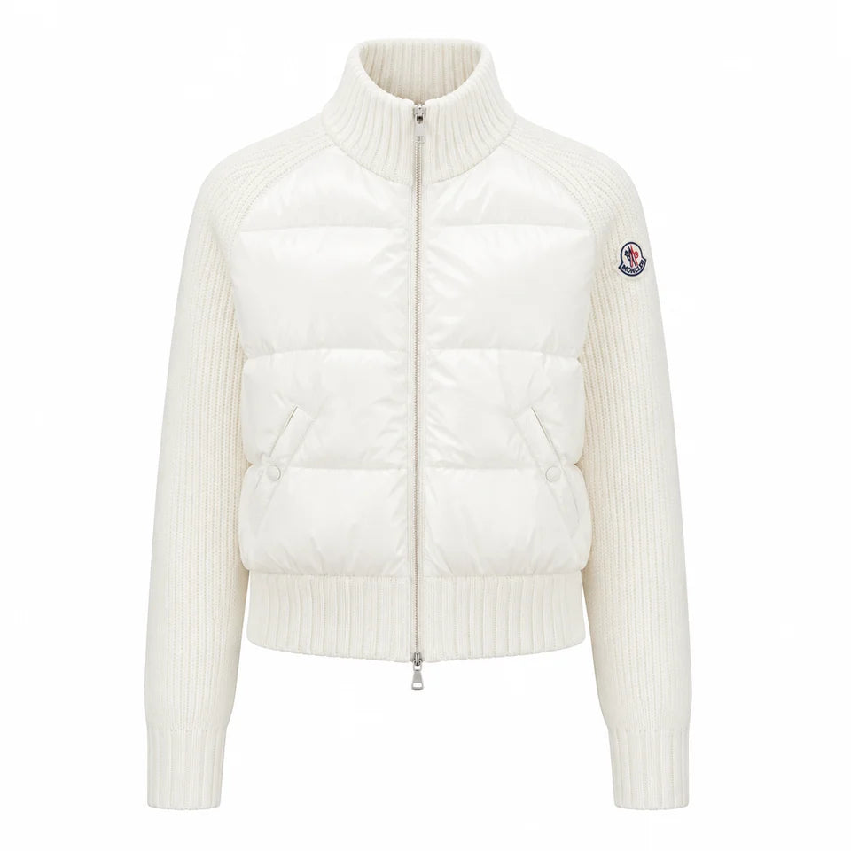 KNIT PUFFER JACKET