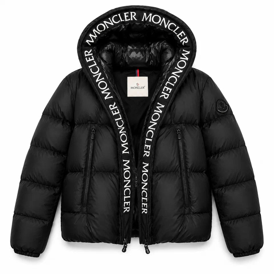 LOGO TRIM PUFFER JACKET