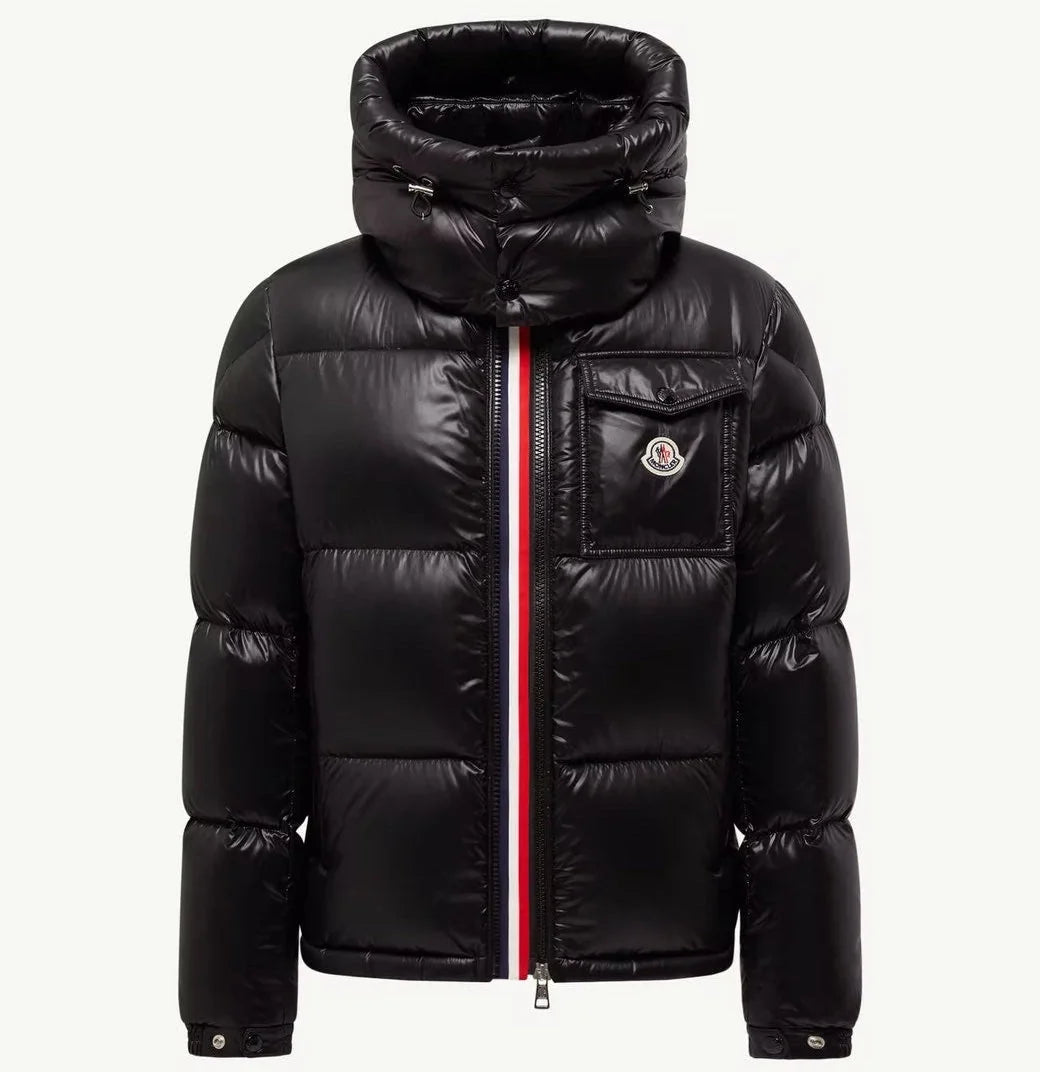 GLOSSY PUFFER JACKET