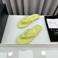 LIME FLIP FLOPS