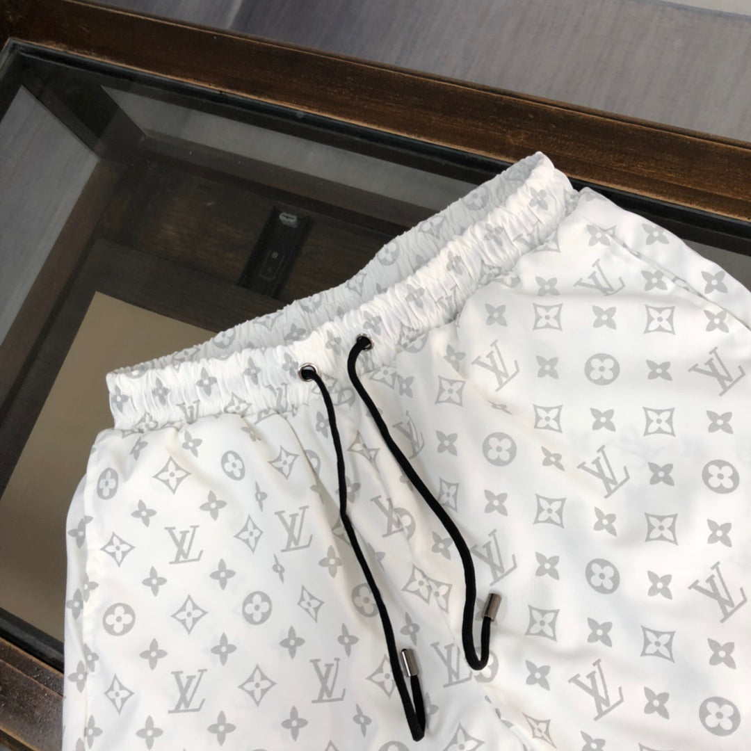MONOGRAM PRINT SWIM SHORTS – MULTICOLOR