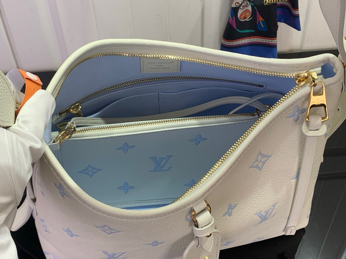 SOFT SHOULDER BAG WITH MATCHING POUCH