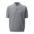 TEXTURED KNIT POLO SHIRT