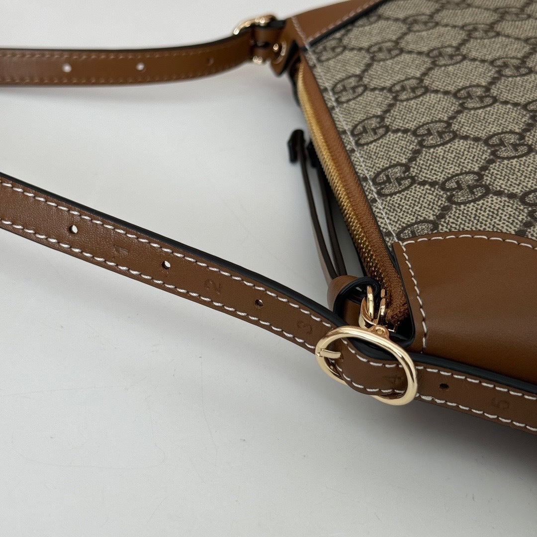 CLASSIC MONOGRAM CANVAS SHOULDER BAG