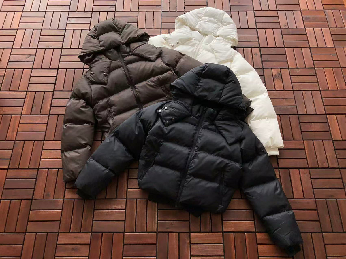 PUFFER HOODED JACKET