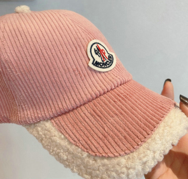 COZY CORDUROY WINTER BASEBALL CAP