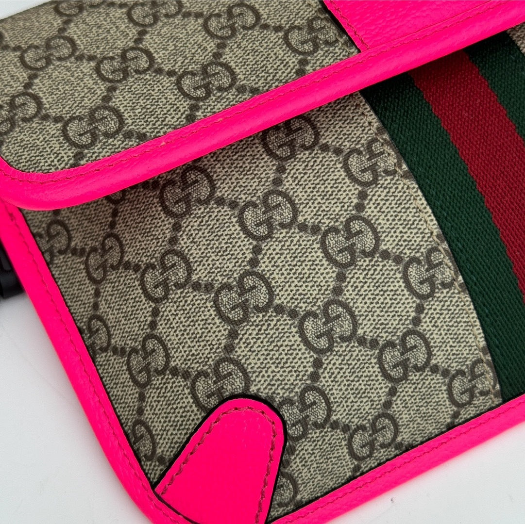 STRIPE MINI BELT BAG – PINK EDITION