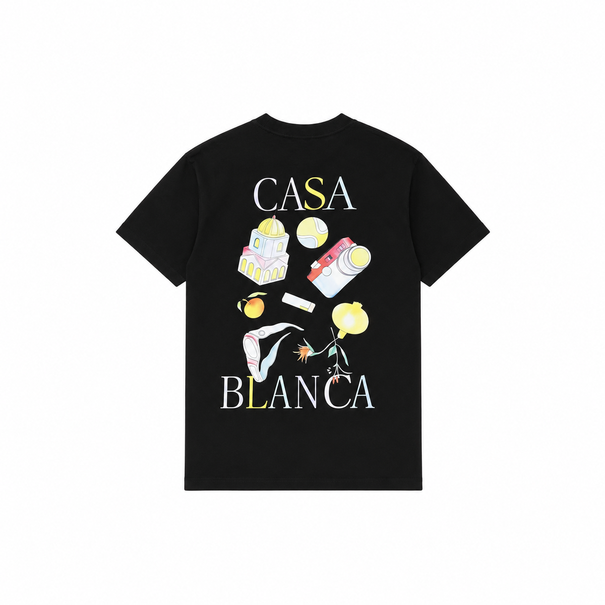 PASTEL GRAPHIC COTTON TEE