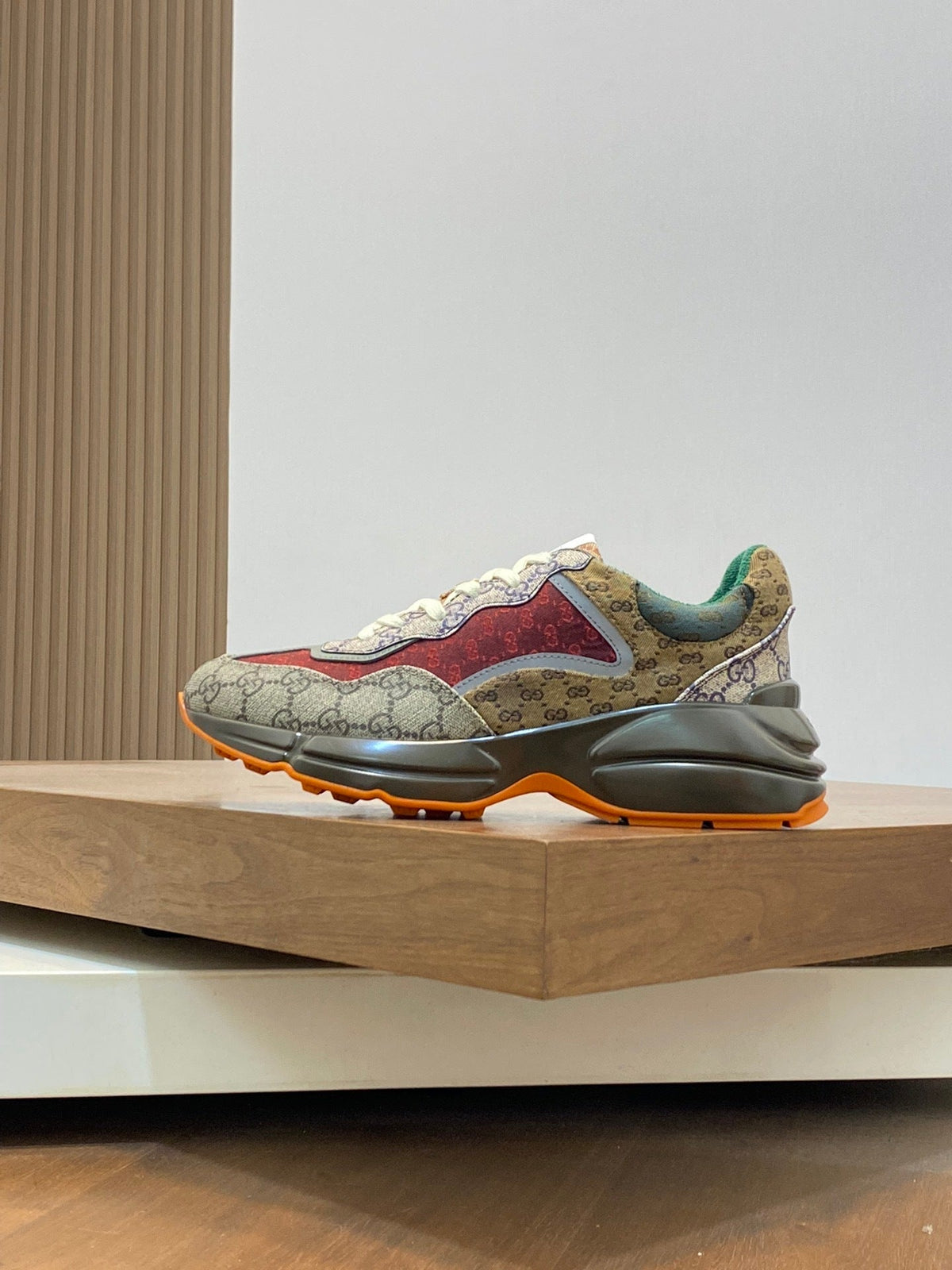 MULTICOLOR MONOGRAM CHUNKY SNEAKERS
