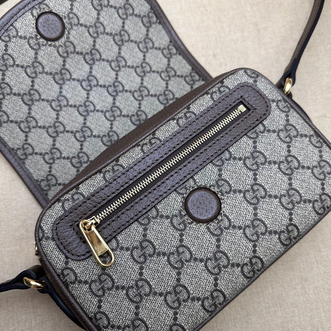 VINTAGE PATTERN SHOULDER CROSSBODY BAG