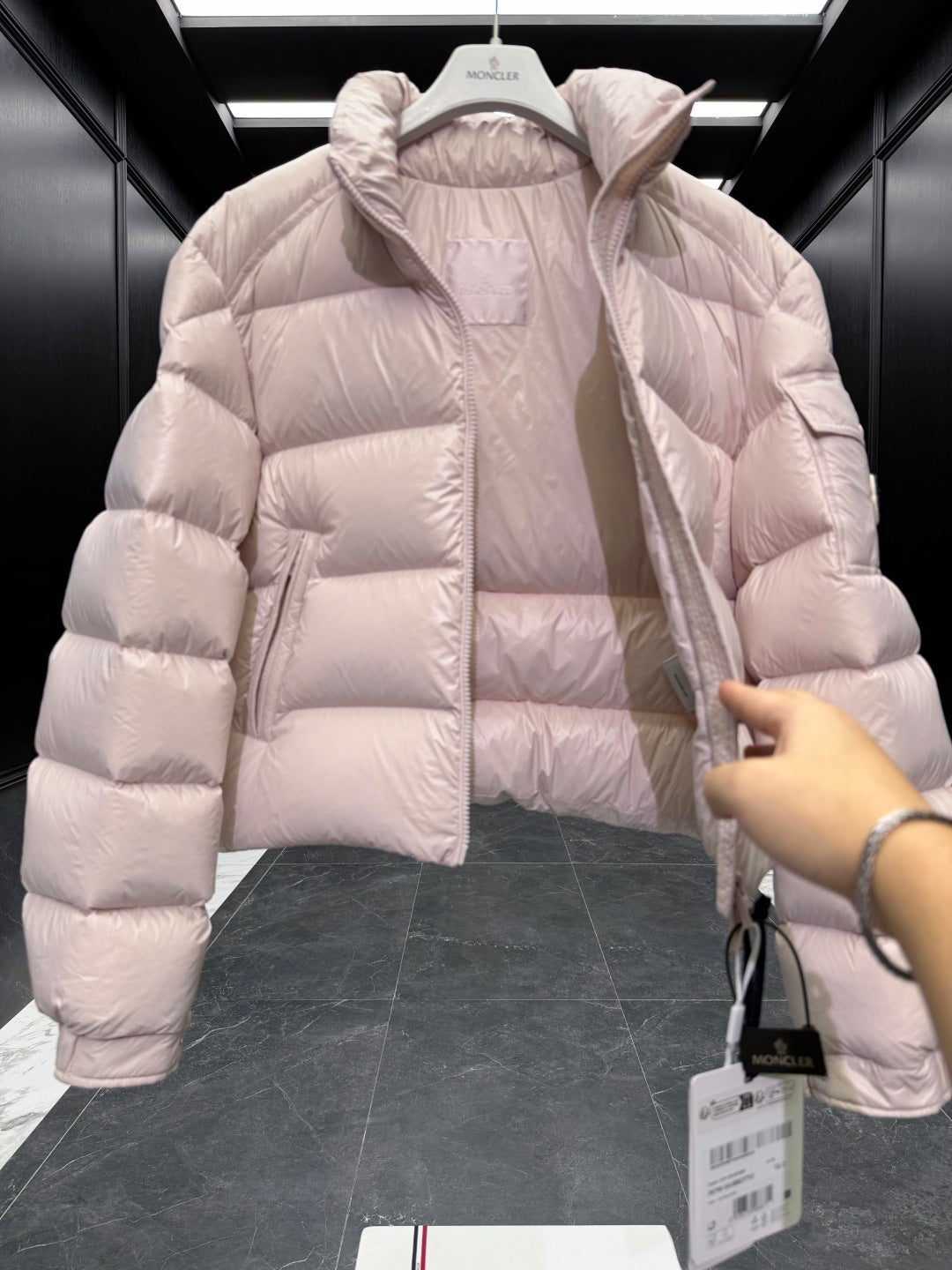 LUXURY QUILTED PUFFER DOWN JACKET