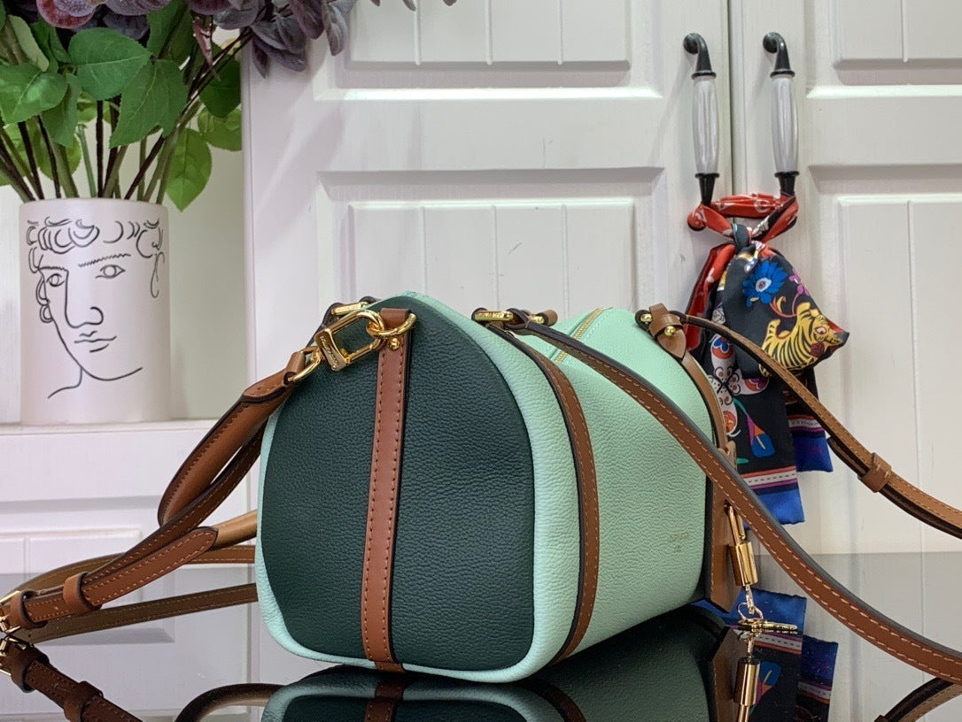 SOFT CYLINDER CROSSBODY BAG