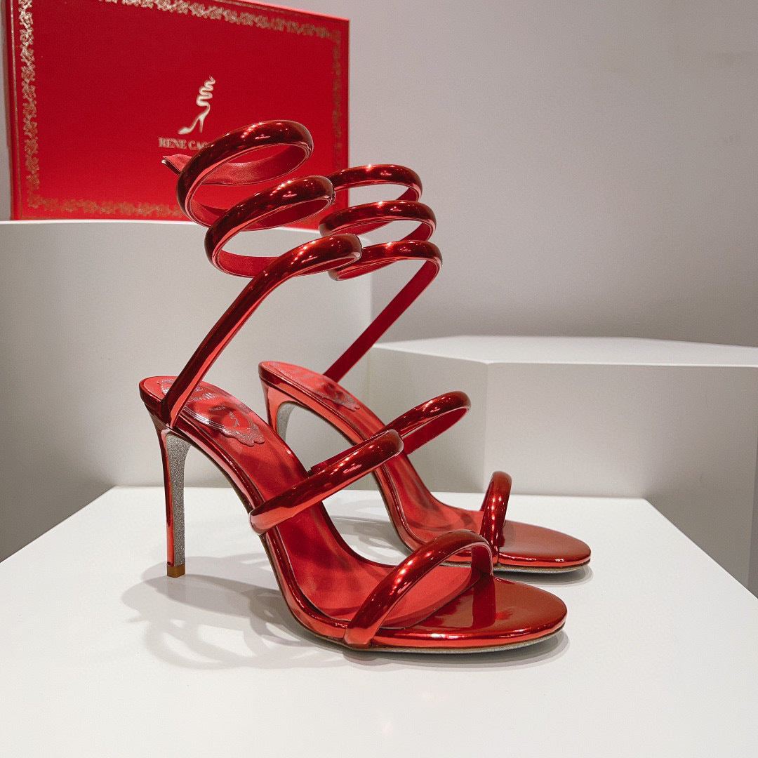 RUBY CHROME HEELS