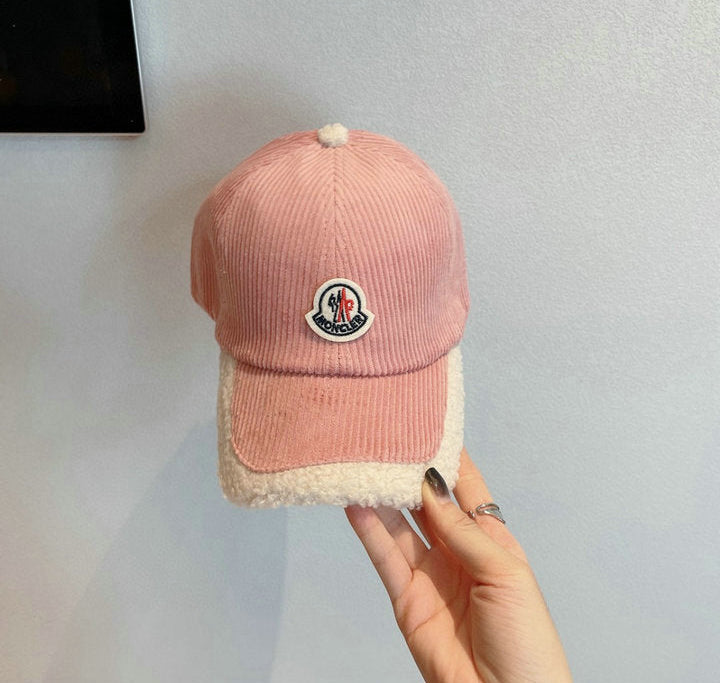 COZY CORDUROY WINTER BASEBALL CAP