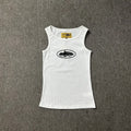 RIBBED GRAPHIC TANK TOP