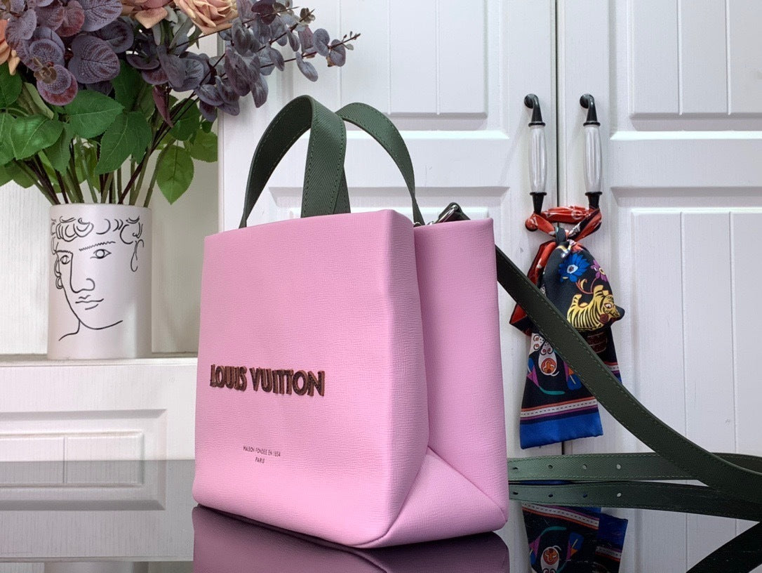 MINIMAL COLOR BLOCK TOTE