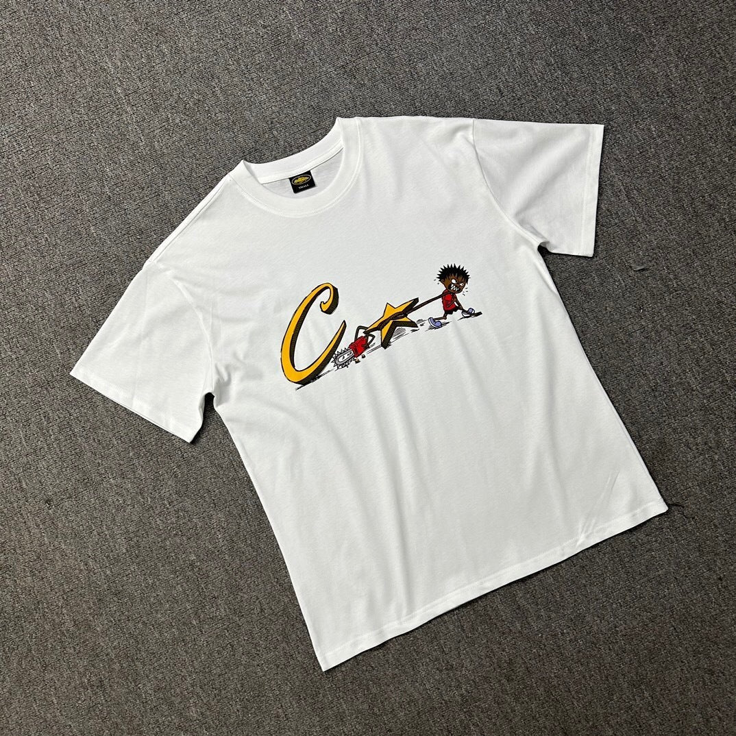GRAPHIC PRINT COTTON T-SHIRT