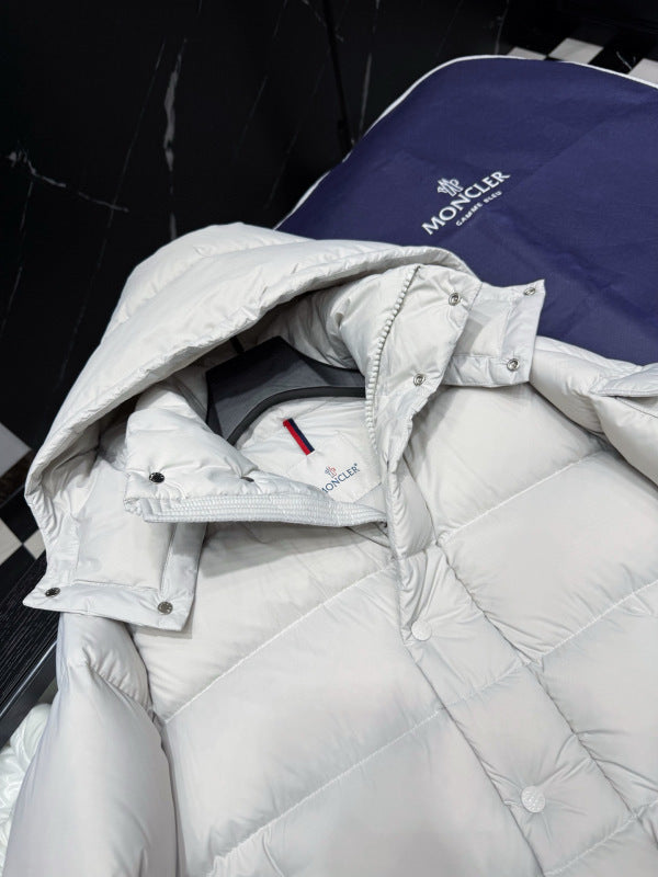 HOODED PUFFER DOWN JACKET
