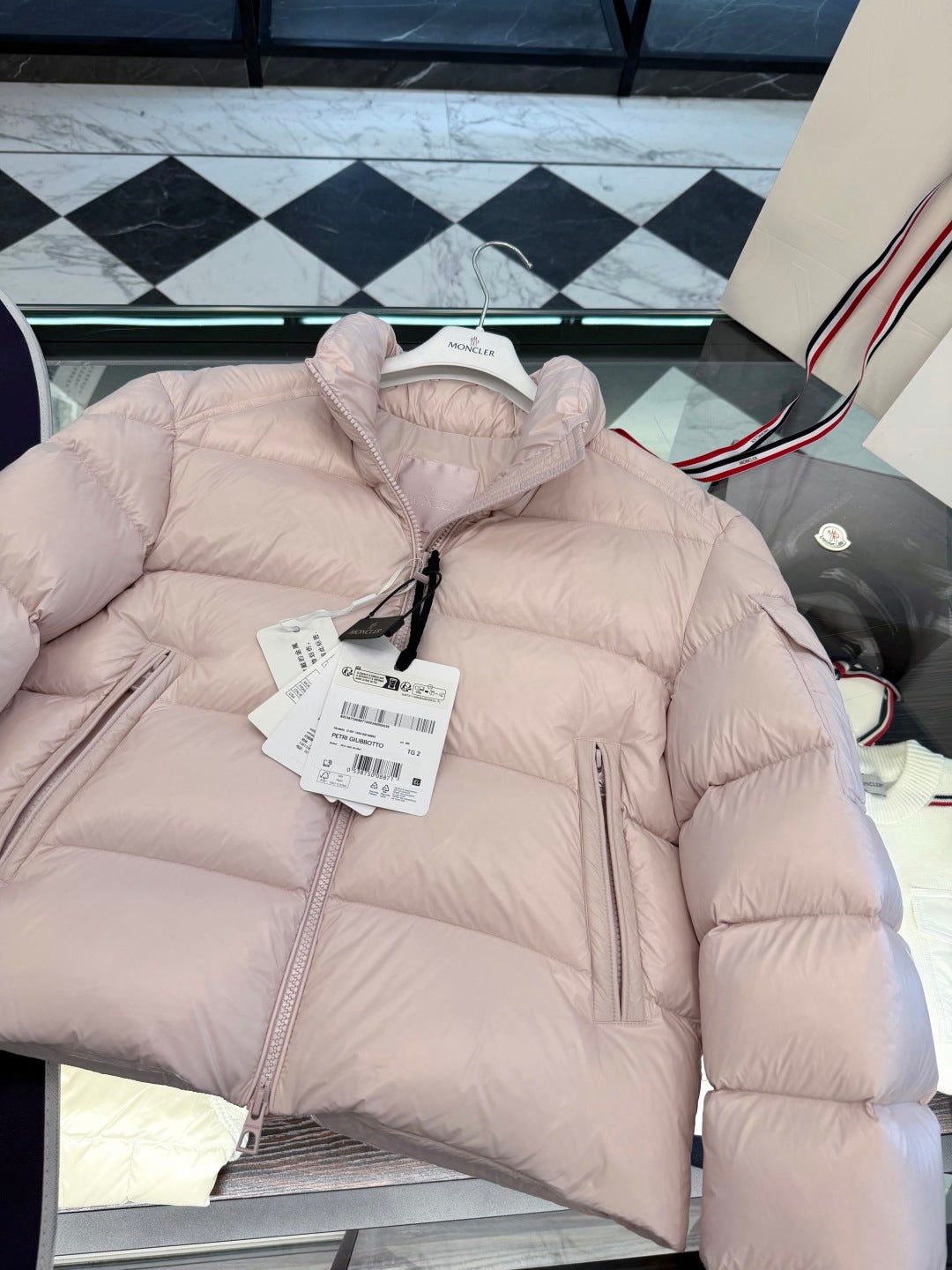 LUXURY QUILTED PUFFER DOWN JACKET
